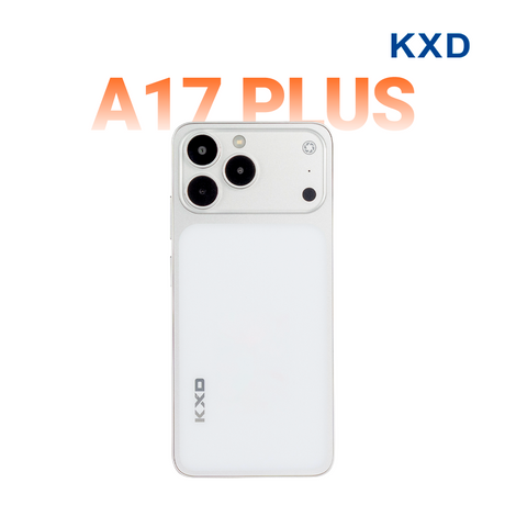 A17 PRO KXD Celular Kxd 4g Dual Sim 6128 Gb 4 Gb Ram/ Naranja Azul Plata