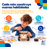 AUTO DE CARRERAS 4X4 - ROBOT DE MADERA - INFANTIL